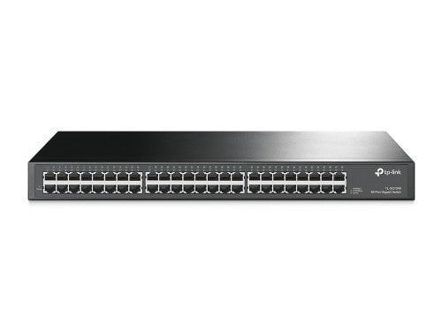 TP-Link TL-SG1048 network switch Unmanaged Gigabit Ethernet (10/100/1000) 1U Black - Buy IT Solutions