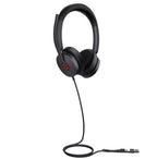 Yealink UH48 Dual UC USB-C/A Headset Wired Head-band Calls/Music USB Type-C / USB Type-A Black