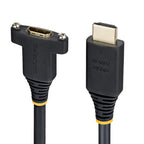 StarTech.com HDMI2PNLFM-2M HDMI cable 78.7" (2 m) HDMI Type A (Standard) Black