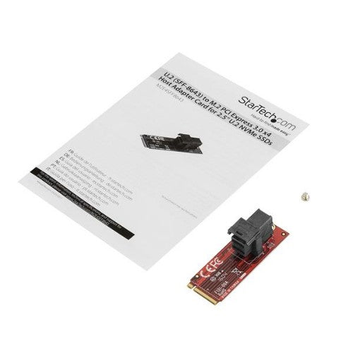StarTech.com M2E4SFF8643 interface cards/adapter Internal U.2