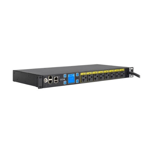 Eaton EMAT09-10 power distribution unit (PDU) 8 AC outlet(s) 1U Black