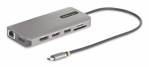 StarTech.com 154B-USBC-MULTIPORT laptop dock/port replicator Wired USB 3.2 Gen 1 (3.1 Gen 1) Type-C Gray