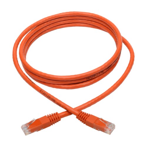 Tripp Lite N200-006-OR networking cable Orange 72" (1.83 m) Cat6 U/UTP (UTP)