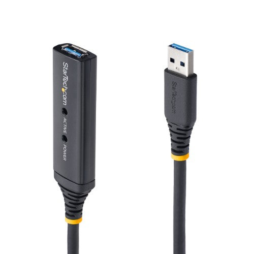 StarTech.com USB3AAEXT5M USB cable USB 3.2 Gen 1 (3.1 Gen 1) 196.9" (5 m) USB A Black