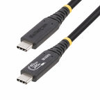 StarTech.com 50C-40G-USB4-CABLE USB cable USB4 Gen 3x2 19.7" (0.5 m) USB C 40 Gbit/s 240 W Black
