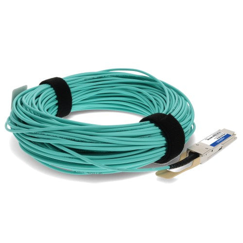 AddOn Networks MFA1A00-E040-AO InfiniBand/fibre optic cable 1574.8" (40 m) QSFP28 AOC Aqua color