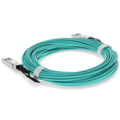 AddOn Networks 10531-AO InfiniBand/fibre optic cable 787.4" (20 m) SFP28 AOC Aqua color