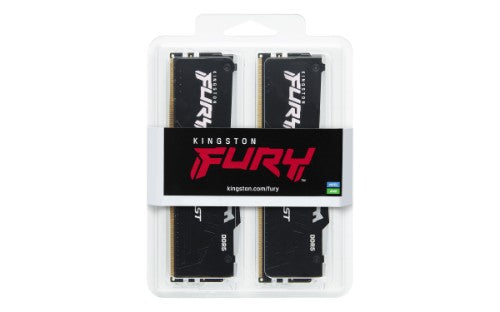 Kingston Technology FURY Beast RGB memory module 32 GB 2 x 16 GB DDR5 6000 MT/s 288-pin DIMM ECC