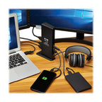 Tripp Lite U442-DOCK22-B laptop dock/port replicator Wired USB 3.2 Gen 1 (3.1 Gen 1) Type-B Black
