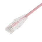 AddOn Networks ADD-3FSLCAT6A-PK networking cable Pink 35.4" (0.9 m) Cat6a U/UTP (UTP)