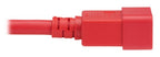 Eaton P035-003-ARD power cable Red 35.4" (0.9 m) IEC C20 C21 coupler
