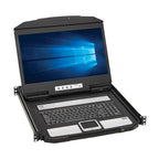 Tripp Lite B021-SWHD-K rack console 18.5" 1920 x 1080 pixels Metal, Plastic Black 1U