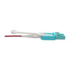 Tripp Lite N821-02M-MG-T InfiniBand/fibre optic cable 78.7" (2 m) 2x LC Magenta, Turquoise, White