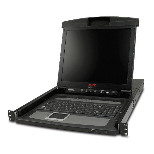 APC AP5808 rack console 17" Black 1U