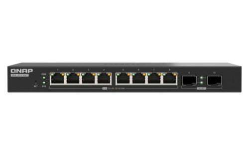 QNAP QSW-L2110-2S8T-US network switch Managed Desktop Black
