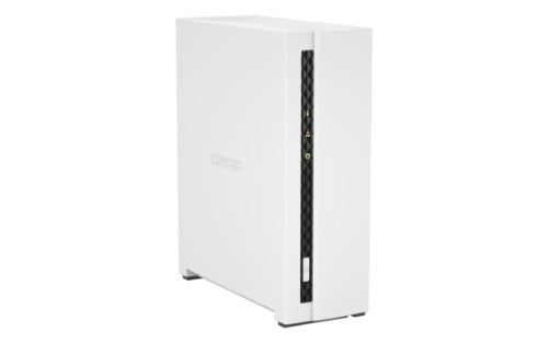 QNAP TS-133-US NAS/storage server Tower Cortex-A55 2 GB DDR4 0 TB QNAP Turbo System White