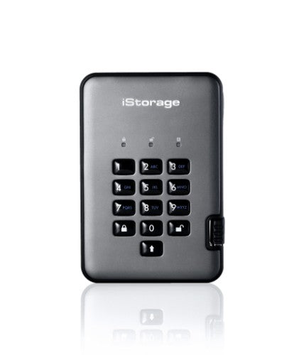 iStorage diskAshur PRO2 external hard drive 500 GB USB Type-A 3.2 Gen 1 (3.1 Gen 1) Black