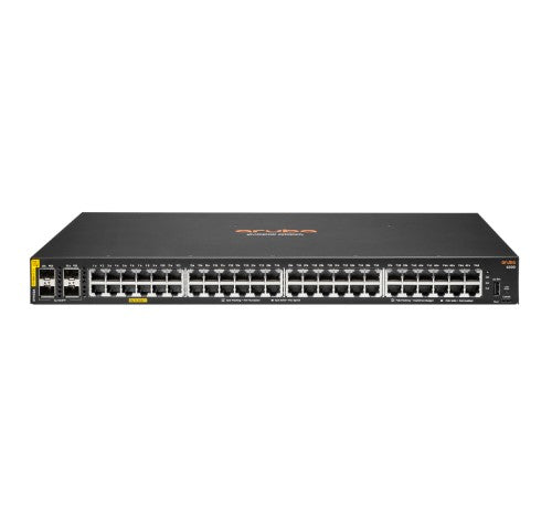 HPE Aruba Networking CX 6000 48G Class4 PoE 4SFP 740W Managed L3 Gigabit Ethernet (10/100/1000) Power over Ethernet (PoE) 1U