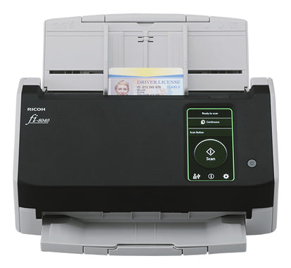 Ricoh FI-8040 ADF + Manual feed scanner 600 x 600 DPI A4 Black, Gray