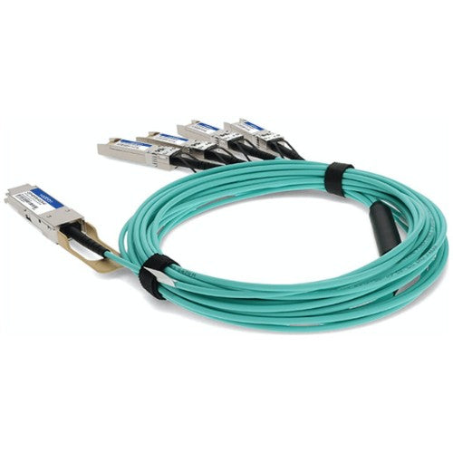 AddOn Networks QSFP-4SFP25GAOC2M-AO InfiniBand/fibre optic cable 78.7" (2 m) QSFP28 4x QSFP28 AOC Aqua color