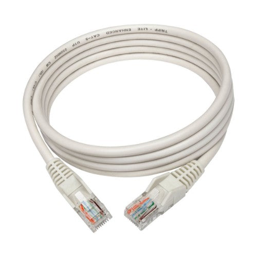 Tripp Lite N001-005-WH networking cable White 59.1" (1.5 m) Cat5e U/UTP (UTP)