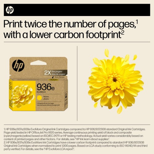 HP 936e EvoMore Yellow Original Ink Cartridge