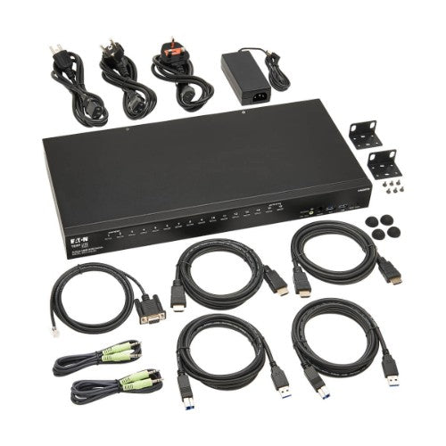 Tripp Lite B024-H4U16 KVM switch Rack mounting Black