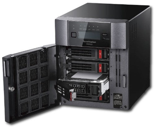 Buffalo TeraStation WS5420DN NAS Desktop Intel Atom® C3338 8 GB DDR4 48 TB HDD Black
