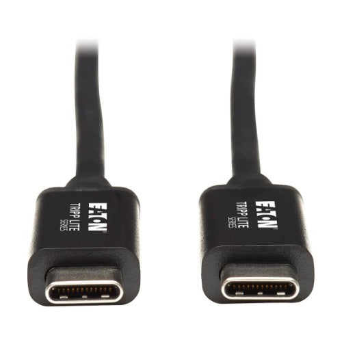 Tripp Lite MTB3-02M-5A-AB Thunderbolt cable 78.7" (2 m) 40 Gbit/s Black