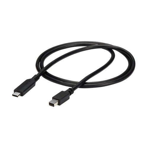 StarTech.com CDP2MDPMM1MB video cable adapter 39.4" (1 m) USB Type-C Mini DisplayPort Black