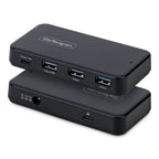 StarTech.com 311NA-USB-HUB interface hub USB 3.2 Gen 1 (3.1 Gen 1) Type-C 5000 Mbit/s Black