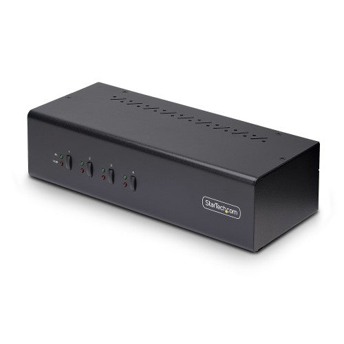 StarTech.com P4DD46A2-KVM-SWITCH KVM switch Black