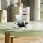 ALOGIC AL31WCPA-WH mobile device charger Smartphone, Headphones, Smartwatch White USB Wireless charging Fast charging Indoor