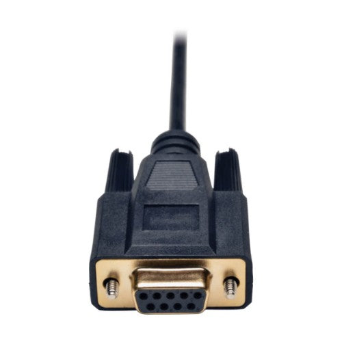 Tripp Lite P456-006 serial cable Black 72" (1.83 m) DB9 DB25
