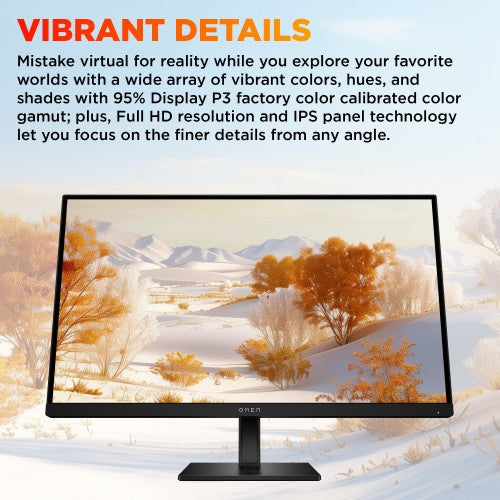 HP OMEN 27 inch FHD 180Hz Gaming Monitor - 27 G2