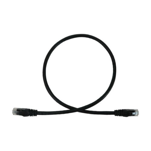 Tripp Lite N261-002-BK networking cable Black 23.6" (0.6 m) Cat6a U/UTP (UTP)