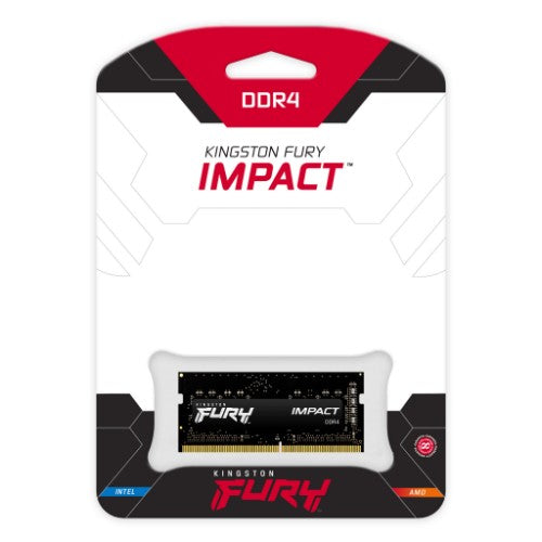 Kingston Technology FURY Impact memory module 8 GB 1 x 8 GB DDR4 3200 MT/s
