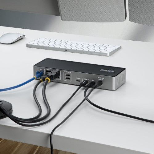 StarTech.com DK30C2DPEPRN laptop dock/port replicator Wired USB 3.2 Gen 2 (3.1 Gen 2) Type-C Gray