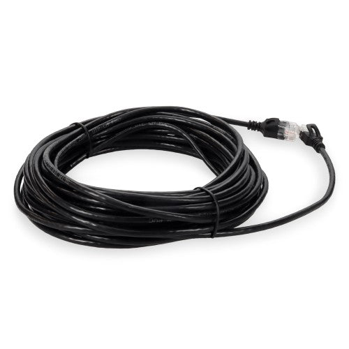 AddOn Networks ADD-30FSLCAT6NB-BK networking cable Black 359.8" (9.14 m) Cat6 U/UTP (UTP)
