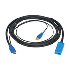 Eaton P569-A25-MF-8K6 video cable adapter 300" (7.62 m) HDMI + USB Type-A HDMI Black, Blue
