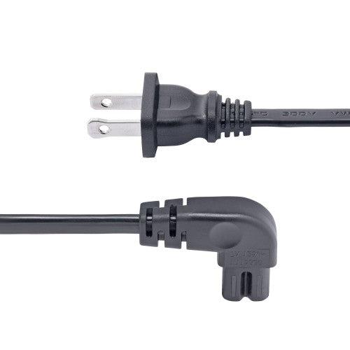 StarTech.com PXT101NB-STRA-3F power cable Black 39.4" (1 m) NEMA 1-15P C7 coupler