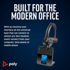 HP Poly Savi 8410 Office Monaural DECT 1920-1930 MHz Headset