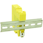 Brainboxes SW-515 network switch Unmanaged Gigabit Ethernet (10/100/1000) Yellow