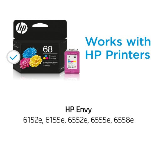 HP 68 Tri-color Original Ink Cartridge
