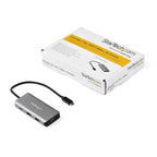 StarTech.com HB31C3A1CB interface hub USB 3.2 Gen 2 (3.1 Gen 2) Type-C 10000 Mbit/s Black, Gray
