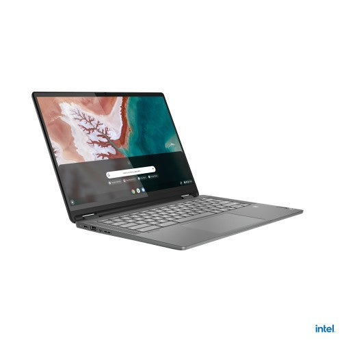 Lenovo Flex5 Chrome 14IAU Intel® Core™ i5 i5-1235U Chromebook 14" Touchscreen WUXGA 8 GB LPDDR4x-SDRAM 256 GB SSD Wi-Fi 6E (802.11ax) ChromeOS US English Gray