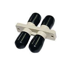 AddOn Networks ADD-ADPT-STFSTF-MD fiber optic adapter ST Beige, Black