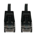 Tripp Lite N261-S6N-BK networking cable Black 5.91" (0.15 m) Cat6a U/UTP (UTP) Round