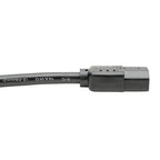 Tripp Lite P005-002 power cable Black 24" (0.61 m) C14 coupler C13 coupler