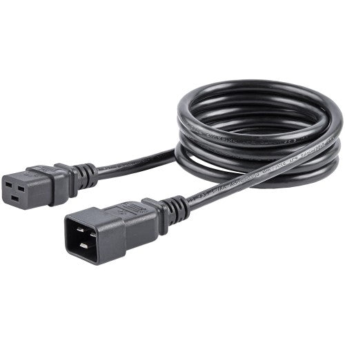 StarTech.com PXTC19C20146 power cable Black 70.9" (1.8 m) C20 coupler C19 coupler